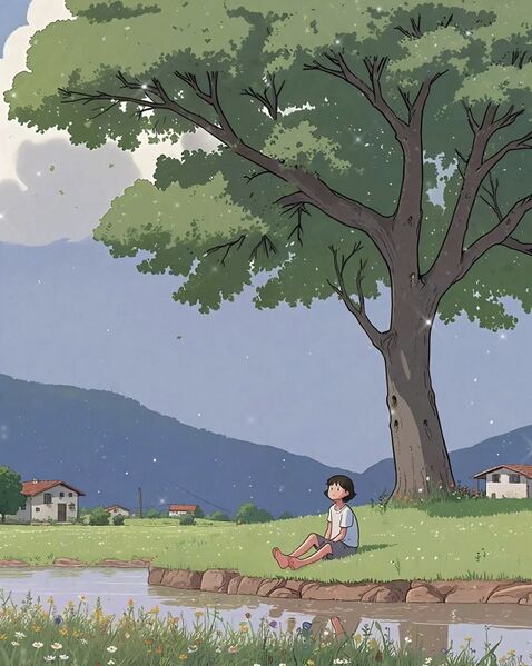 文件:河岸小孩.jpg